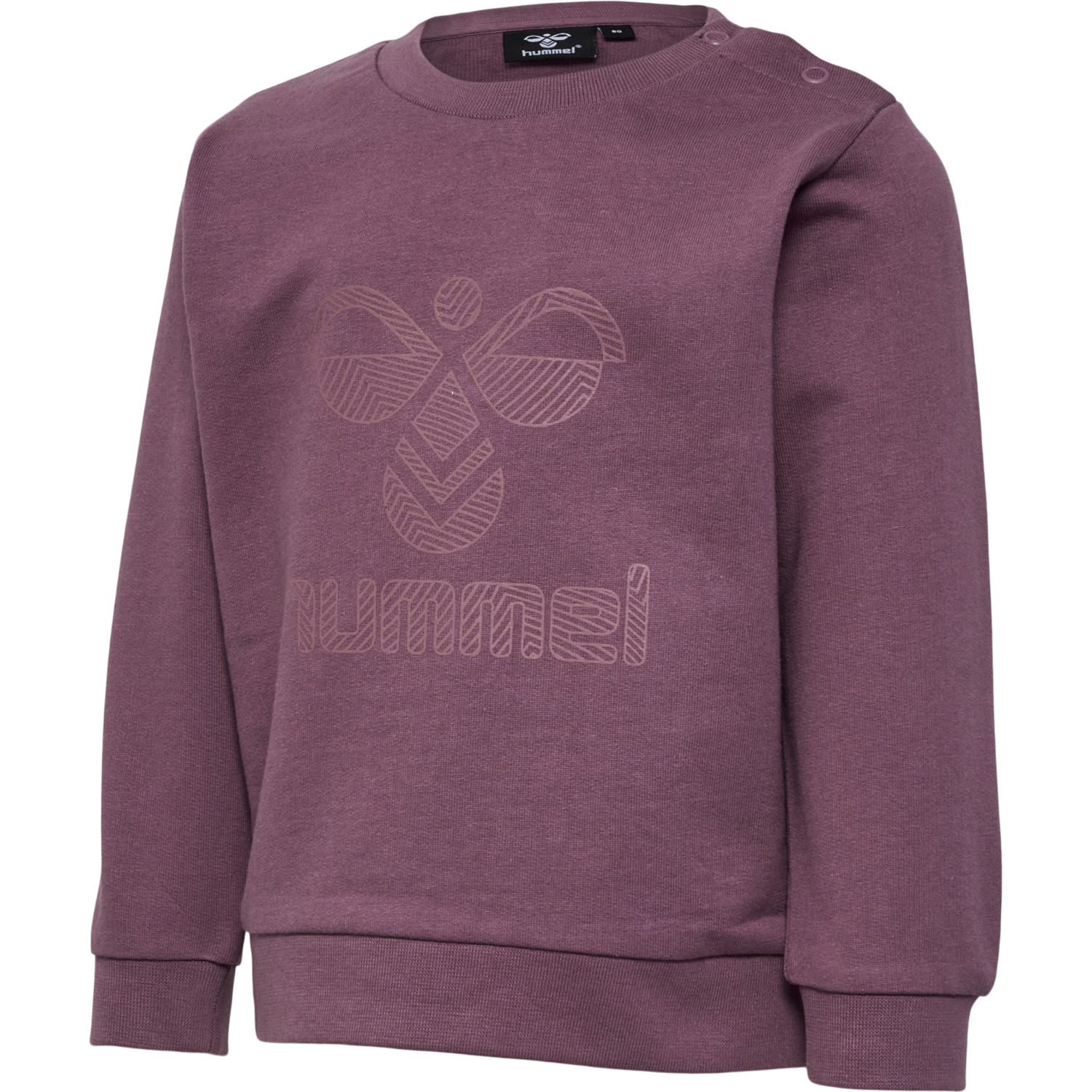 hmlFASTWO LIME SWEATSHIRT, TULIPWOOD, packshot