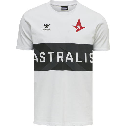 ASTRALIS T-SHIRT S/S, WHITE, packshot