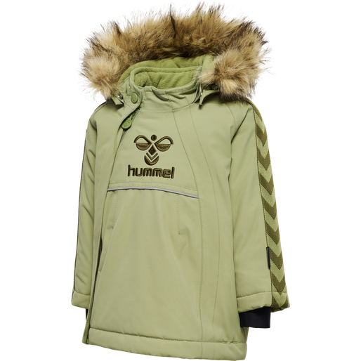 hmlJESSIE TEX JACKET, OIL GREEN, packshot