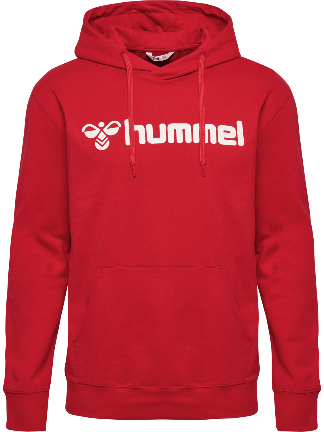 hmlGO 2.0 LOGO HOODIE, TRUE RED, packshot