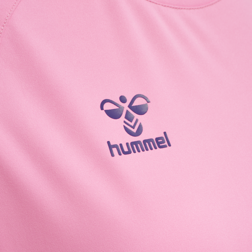 hmlCORE XK CORE POLY TEE  S/S WOMAN, COTTON CANDY, packshot