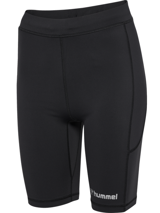 hmlRUN SHORT TIGHT WOMAN, BLACK hmlRUN SHORT TIGHT WOMAN, BLACK, packshot