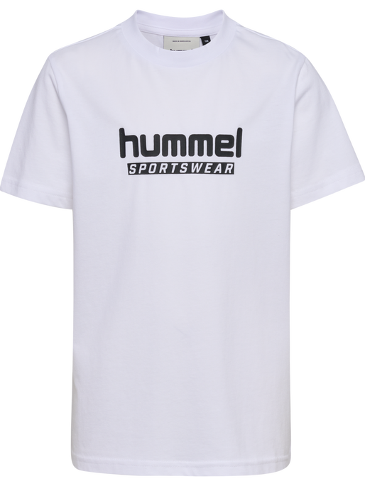 hmlJR BASE T-SHIRT S/S, WHITE, packshot