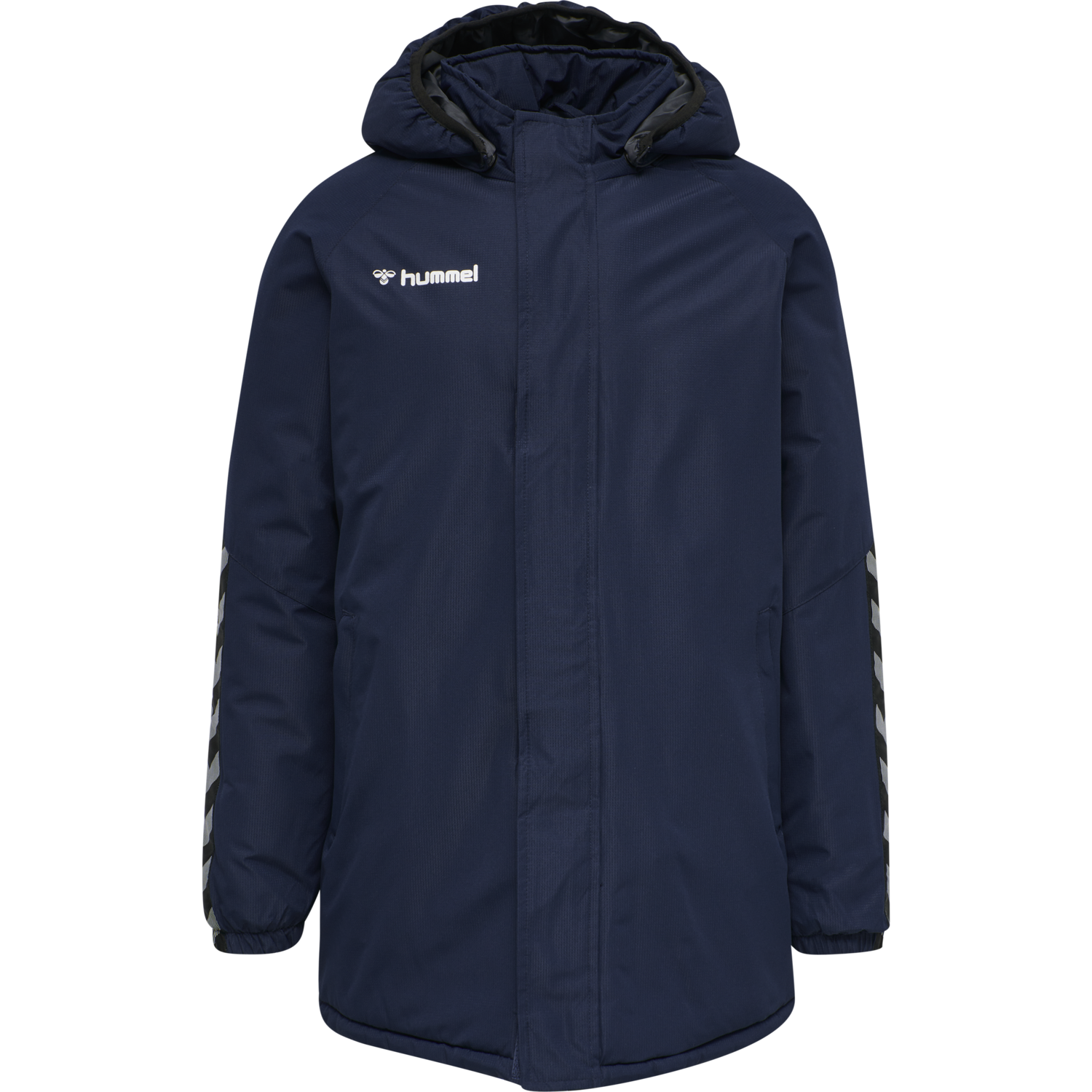 hmlAUTHENTIC KIDS BENCH JACKET, MARINE, packshot