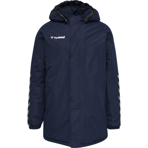hmlAUTHENTIC KIDS BENCH JACKET, MARINE, packshot