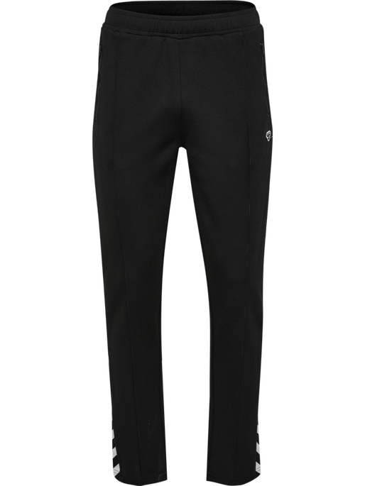 hmlARCHIVE REGULAR POLY PANTS, BLACK hmlARCHIVE REGULAR POLY PANTS, BLACK, packshot