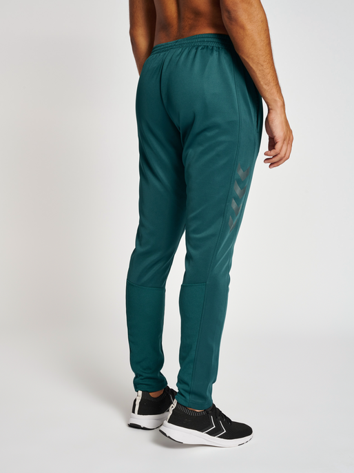 hmlCORE XK TRAINING POLY PANTS, !SEA MOSS, model