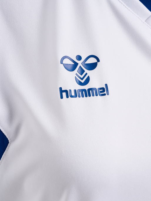 hmlAUTHENTIC PL JERSEY S/S WOMAN, WHITE/TRUE BLUE, packshot