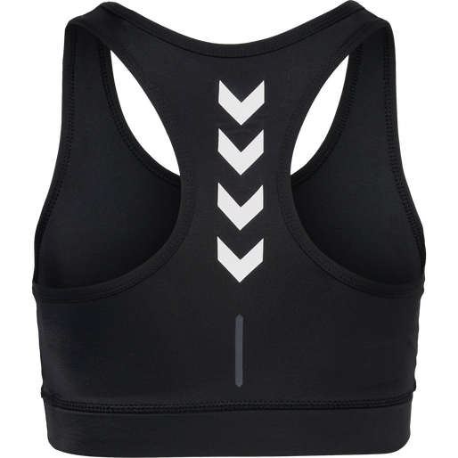 hmlTE TOLA SPORTS BRA, BLACK, packshot