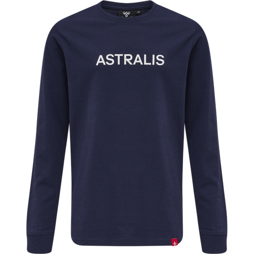 ASTRALIS 21/22 T-SHIRT L/S KIDS, MARINE ASTRALIS 21/22 T-SHIRT L/S KIDS, MARINE, packshot