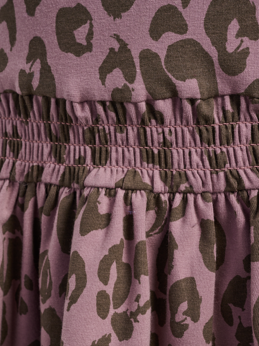 hmlMUSSE DRESS L/S, TWILIGHT MAUVE, packshot