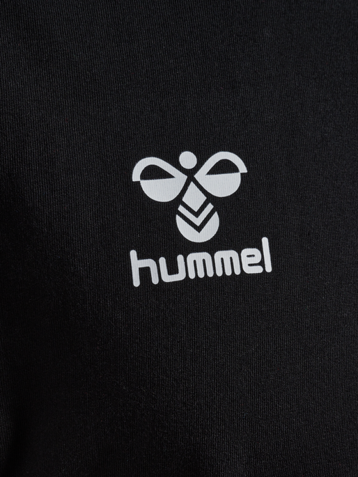 hmlAUTHENTIC CO T-SHIRT S/S, BLACK hmlAUTHENTIC CO T-SHIRT S/S, BLACK, packshot