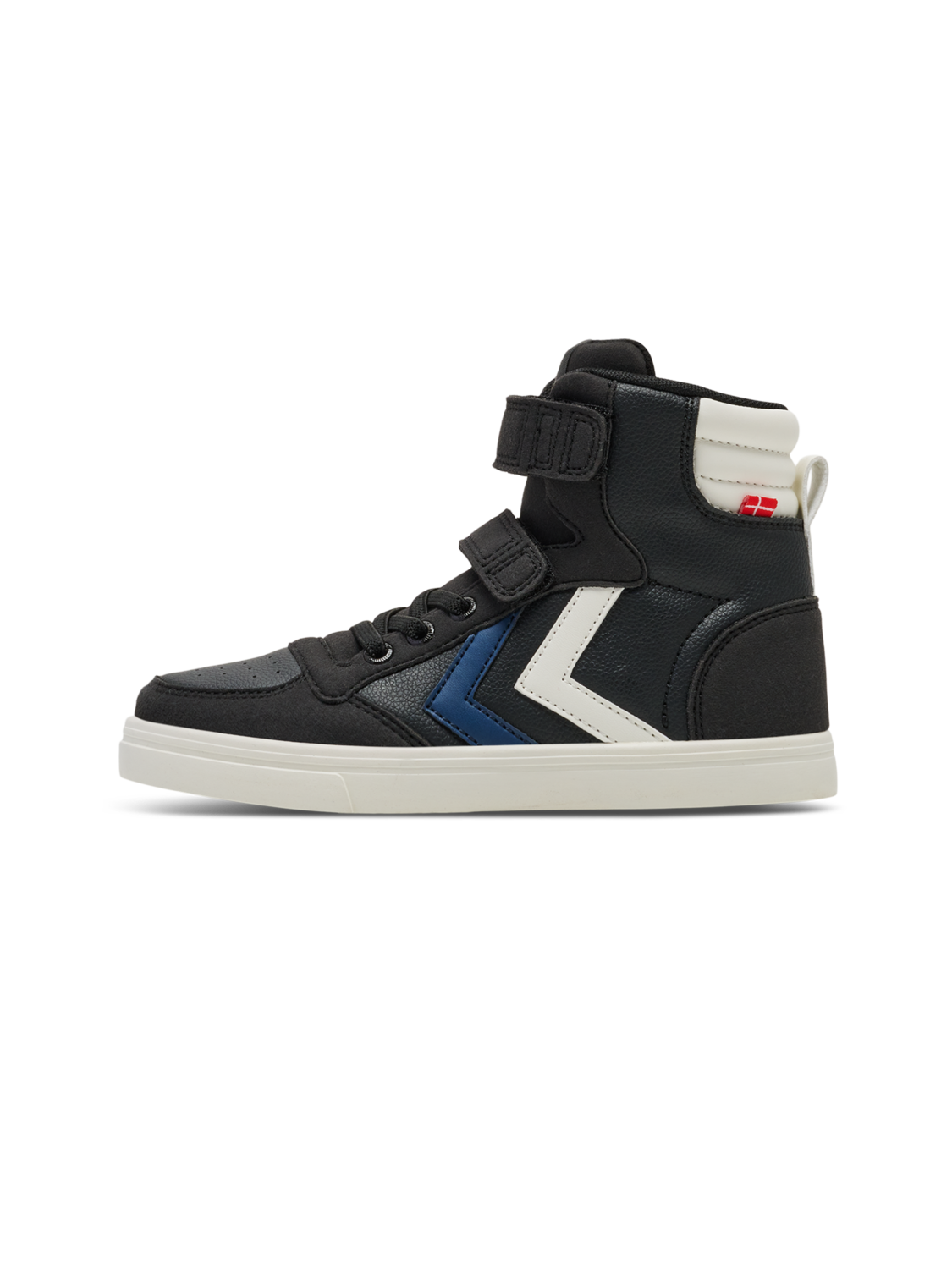 SLIMMER STADIL LEATHER HIGH JR, BLACK, packshot