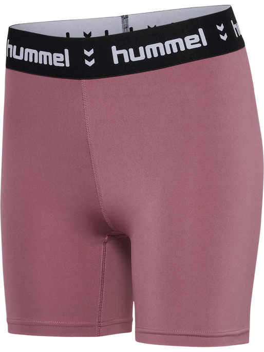 hmlPULSE MID WAIST SHORT TIGHTS, WISTFUL MAUVE hmlPULSE MID WAIST SHORT TIGHTS, WISTFUL MAUVE, packshot