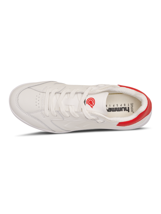 TOP SPIN REACH LX-E SPORT, WHITE/RED, packshot