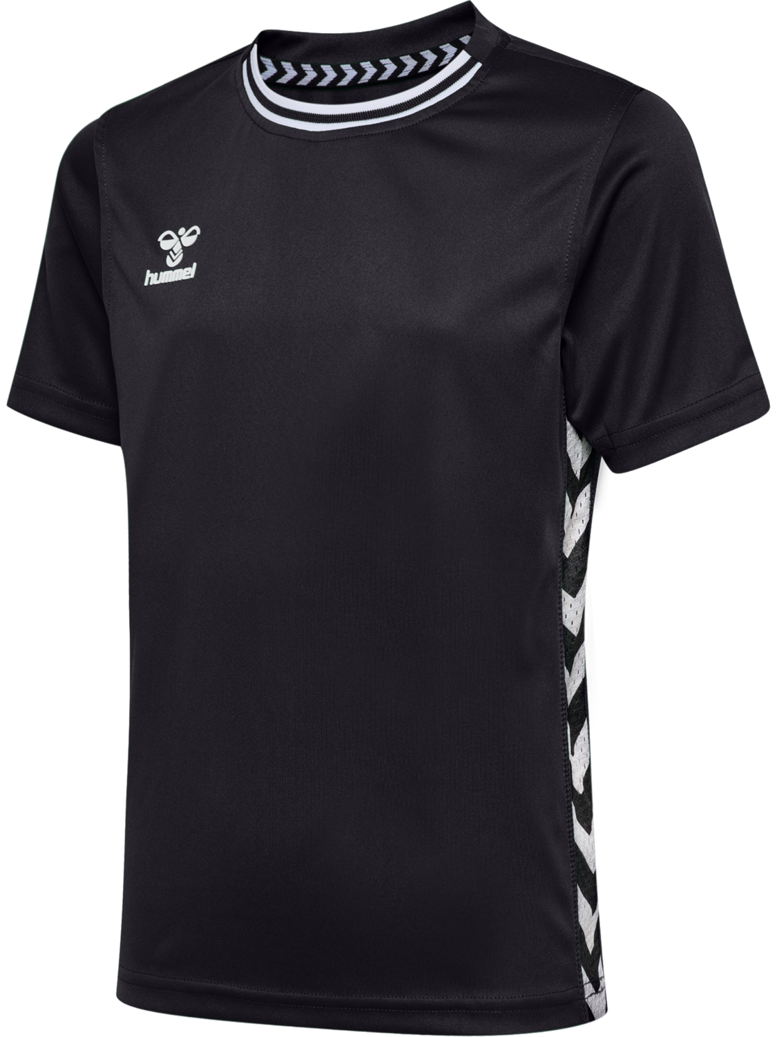 PLAYFUL SS JERSEY KIDS, BLACK, packshot