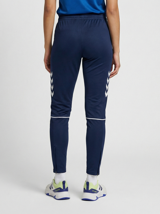 hmlCORE 2.0 TRAINING PANTS WOMAN, MARINE/WHITE, model