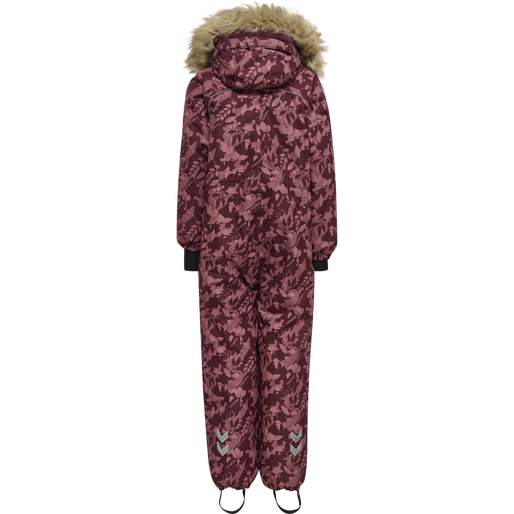 hmlICY TEX SNOWSUIT, WINDSOR WINE, packshot