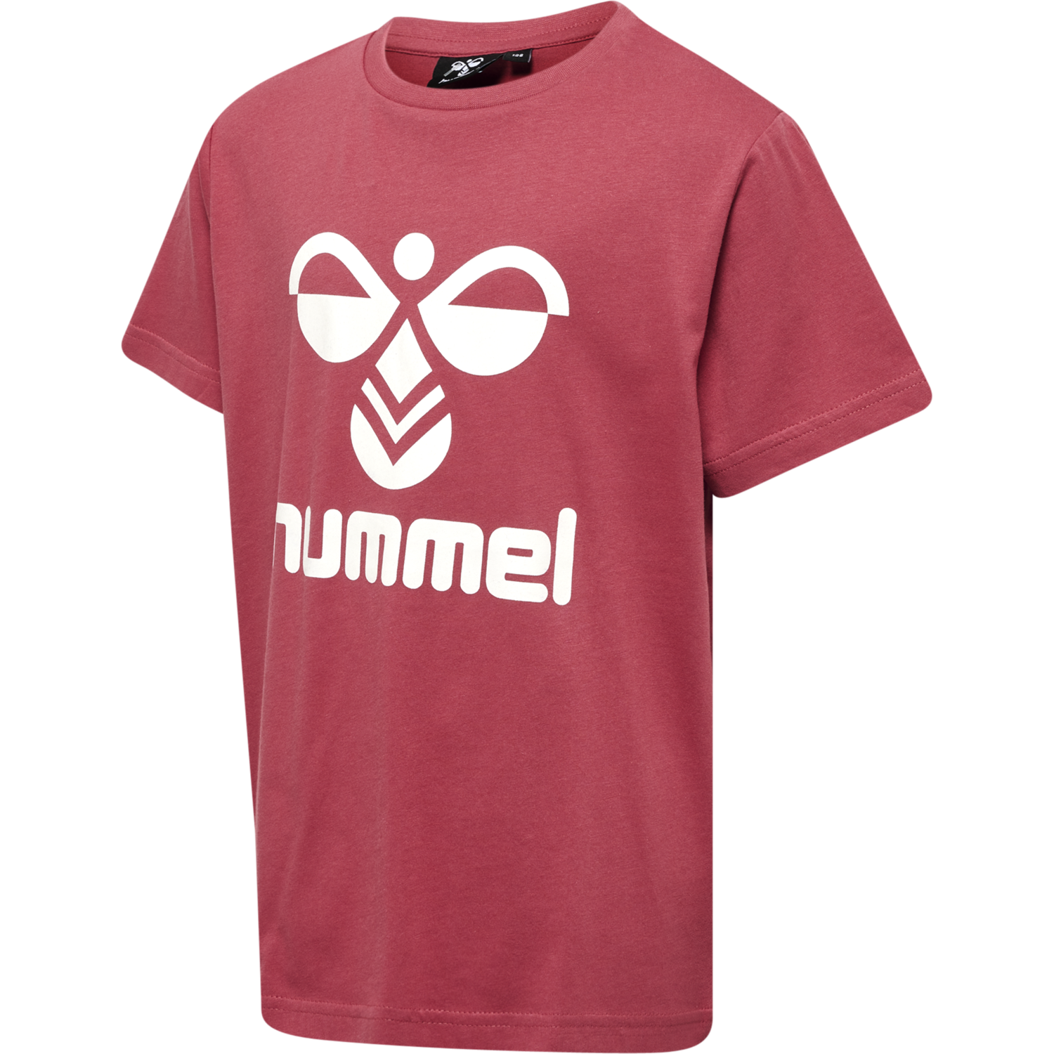 hmlTRES T-SHIRT S/S, EARTH RED, packshot