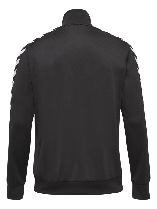 HMLNATHAN ZIP JACKET, CAVIAR/CAVIAR, packshot