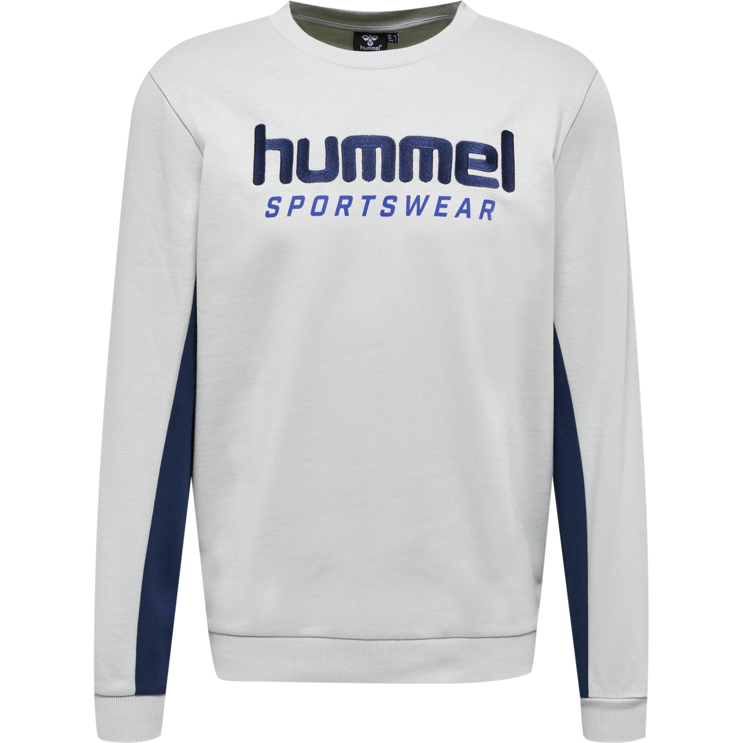hmlLGC WESLEY SWEATSHIRT, HARBOR MIST, packshot