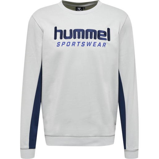 hmlLGC WESLEY SWEATSHIRT, HARBOR MIST, packshot