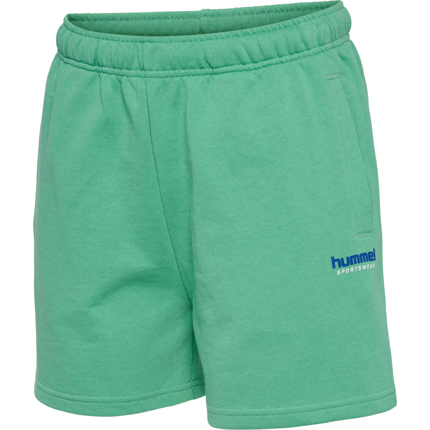 hmlLGC SHAI SHORTS, GREEN SPRUCE, packshot
