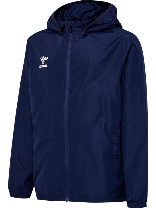 hmlESSENTIAL AW JACKET KIDS, MARINE, packshot