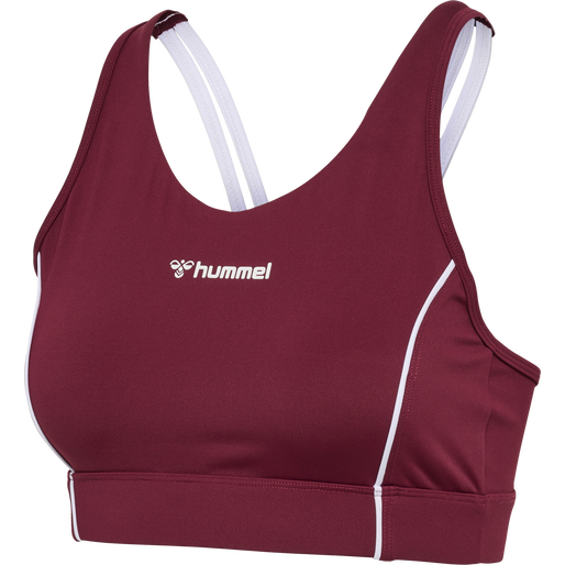 hmlMT FLASH SPORTS BRA, ZINFANDEL, packshot