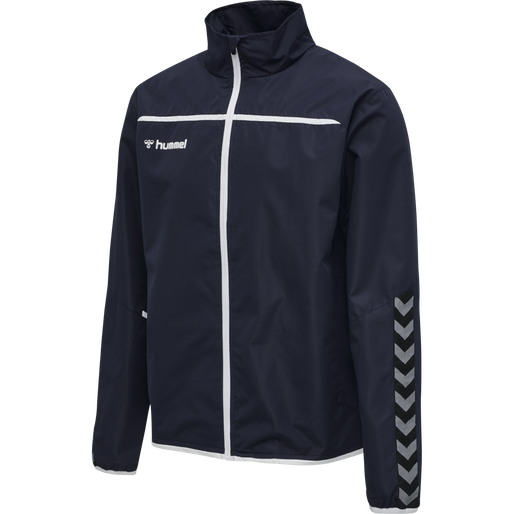 hmlAUTHENTIC KIDS TRAINING JACKET, MARINE, packshot