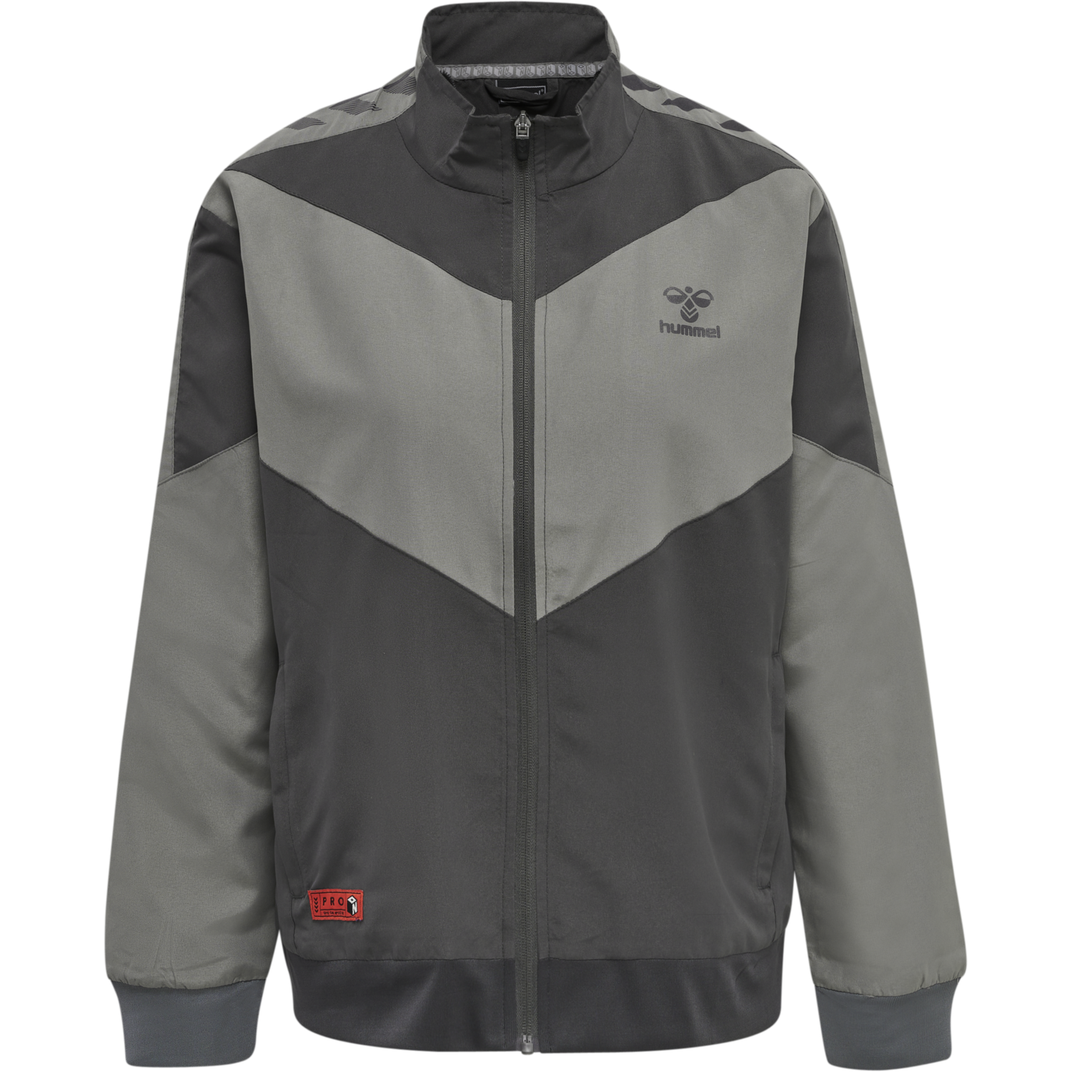 hmlPRO GRID WALK OUT JACKET WO, FORGED IRON/QUIET SHADE, packshot