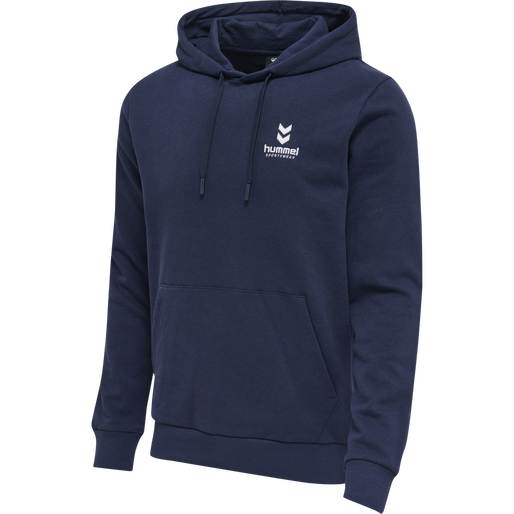 hmlOSCAR HOODIE, PEACOAT, packshot