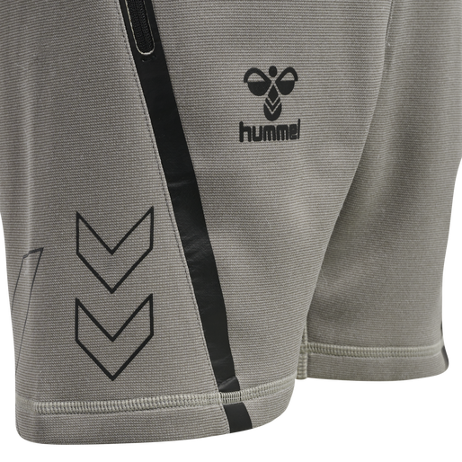 hmlCIMA XK SHORTS KIDS, GREY MELANGE, packshot