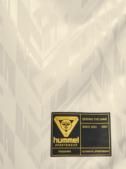 hmlLOOSE BAY SOCCER JERSEY S/S, BLANC DE BLANC hmlLOOSE BAY SOCCER JERSEY S/S, BLANC DE BLANC, packshot