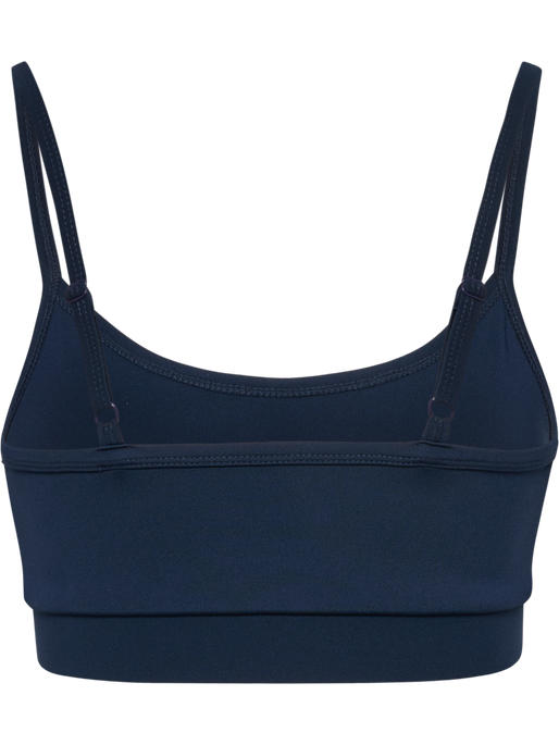 hmlPULSE PIPING LIGHT SUPPORT BRA, DRESS BLUES/MARS RED, packshot