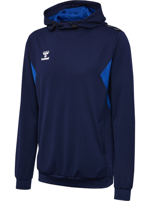 hmlAUTHENTIC PL HOODIE, MARINE, packshot