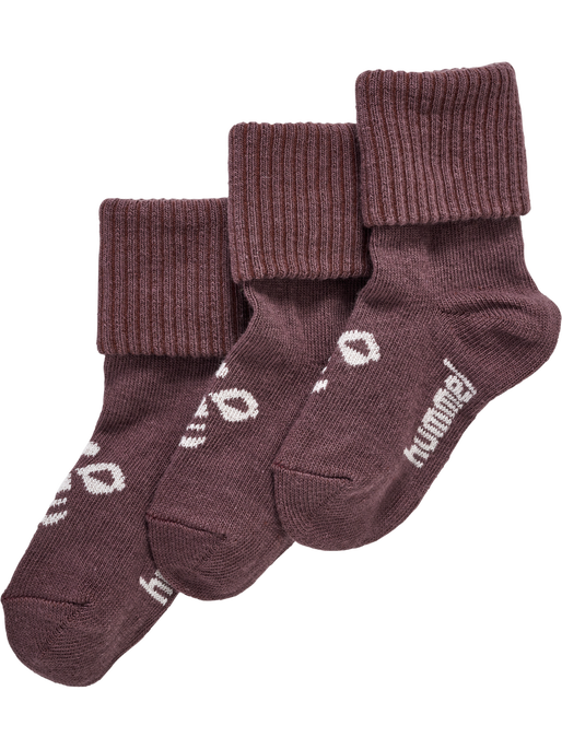 SORA 3-PACK SOCK, HUCKLEBERRY, packshot