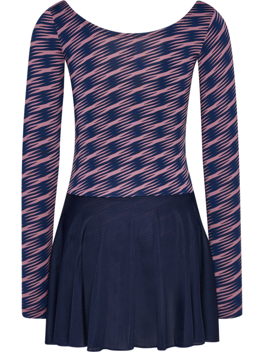 hmlJR MIX GYMSUIT L/S, WISTFUL MAUVE, packshot