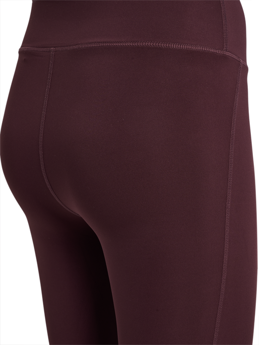 hmlPULSE HIGH WAIST TIGHTS, FUDGE hmlPULSE HIGH WAIST TIGHTS, FUDGE, packshot