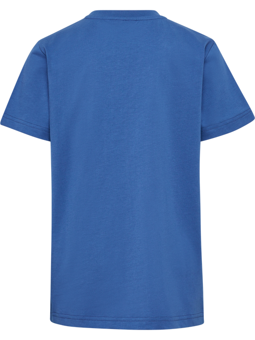 hmlPRINT T-SHIRT S/S, BRIGHT COBALT/BLACK IRIS, packshot