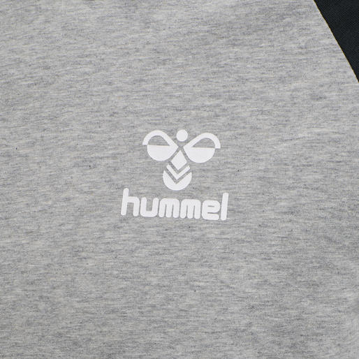 hmlMARK T-SHIRT S/S, GREY MELANGE, packshot