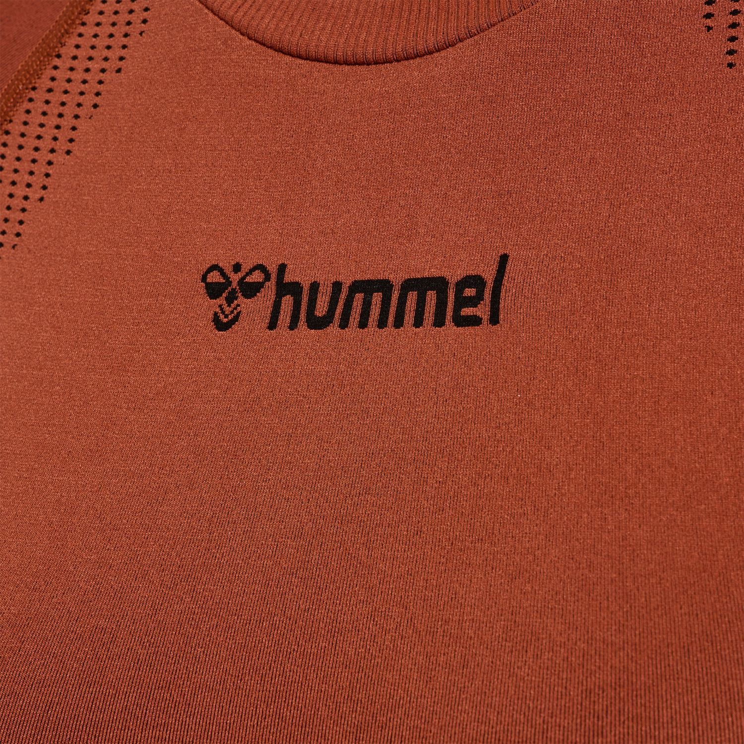 hmlMT SHAPING SEAMLESS T-SHIRT L/S, ARABIAN SPICE, packshot