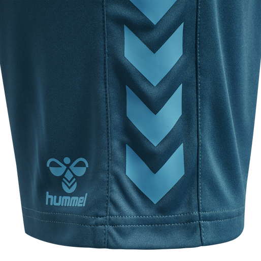 hmlCORE XK POLY SHORTS KIDS, BLUE CORAL, packshot