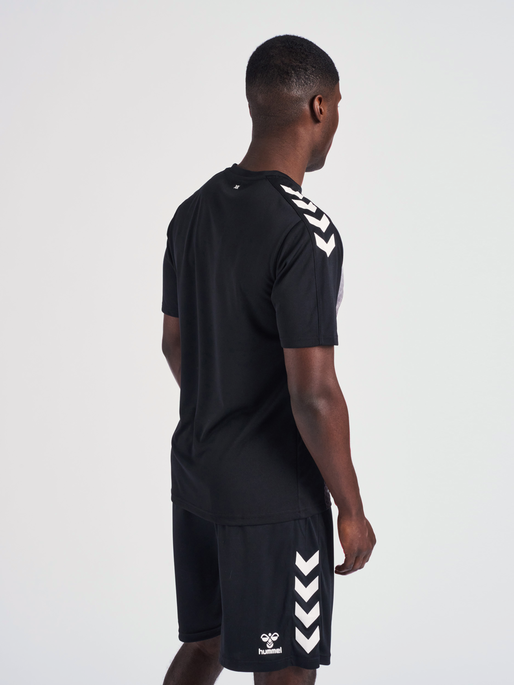 hmlCORE XK SUBLIMATION JERSEY S/S, BLACK, model