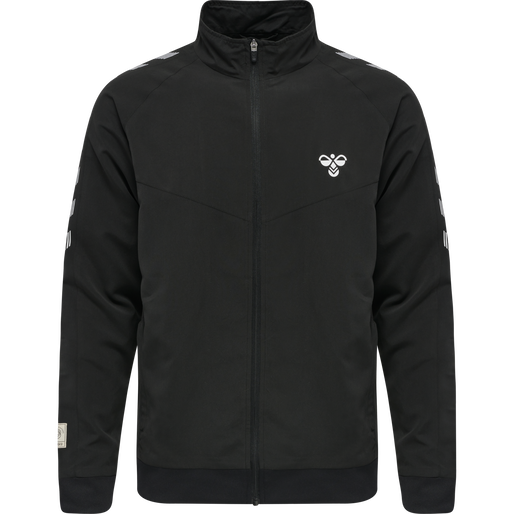 hmlGG12 TRACK JACKET, BLACK, packshot