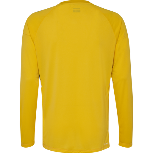 TECH MOVE JERSEY L/S, SPORTS YELLOW, packshot