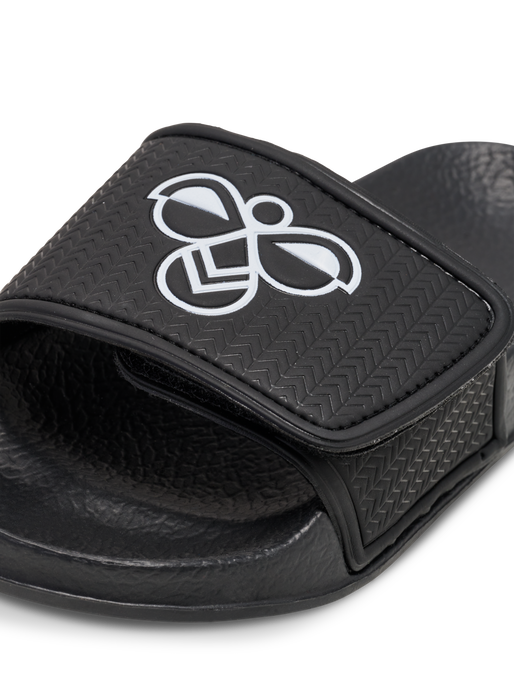 POOL SLIDE VC JR, BLACK, packshot