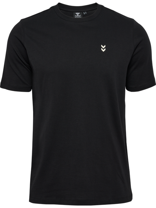 hmlPULSE T-SHIRT, BLACK, packshot