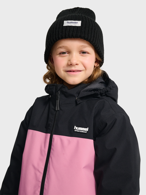 hmlJR BLOCK JACKET WP, POLIGNAC, model
