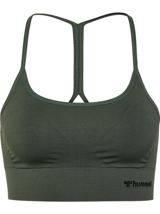 hmlTIFFY SEAMLESS SPORTS TOP, CLIMBING IVY hmlTIFFY SEAMLESS SPORTS TOP, CLIMBING IVY, packshot
